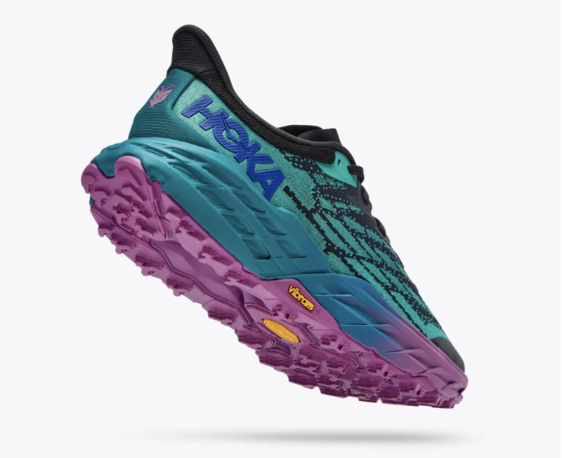 Hoka Speedgoat 5 Blue Graphite/Kayaking Trail Running Shoes-2